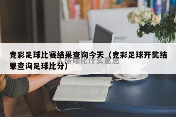 竞彩足球比赛结果查询今天（竞彩足球开奖结果查询足球比分）