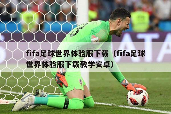 fifa足球世界体验服下载（fifa足球世界体验服下载教学安卓）