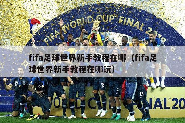 fifa足球世界新手教程在哪（fifa足球世界新手教程在哪玩）