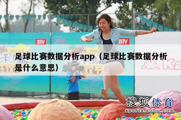 足球比赛数据分析app（足球比赛数据分析是什么意思）