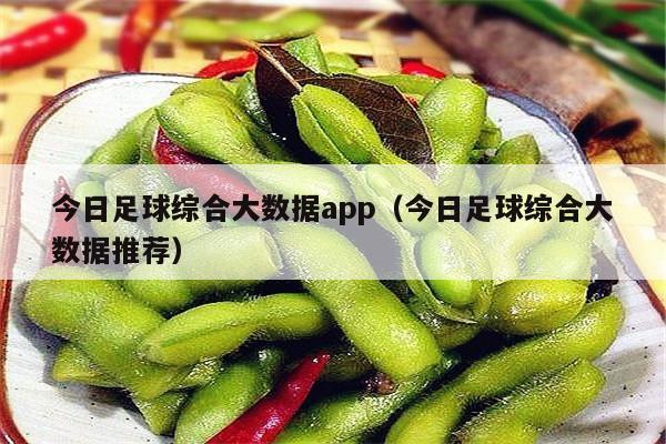 今日足球综合大数据app（今日足球综合大数据推荐）