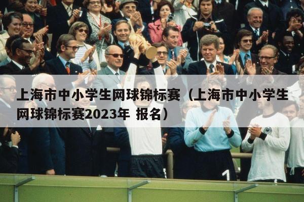 上海市中小学生网球锦标赛（上海市中小学生网球锦标赛2023年 报名）