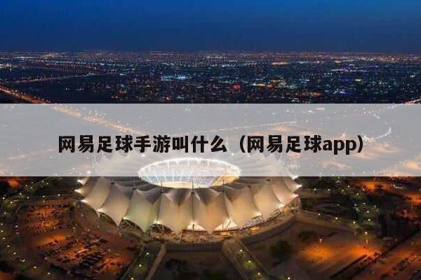 网易足球手游叫什么（网易足球app）