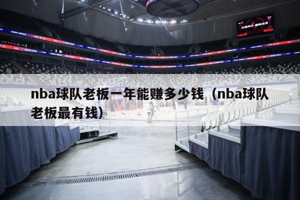 nba球队老板一年能赚多少钱（nba球队老板最有钱）