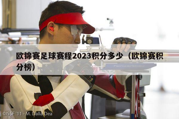 欧锦赛足球赛程2023积分多少（欧锦赛积分榜）