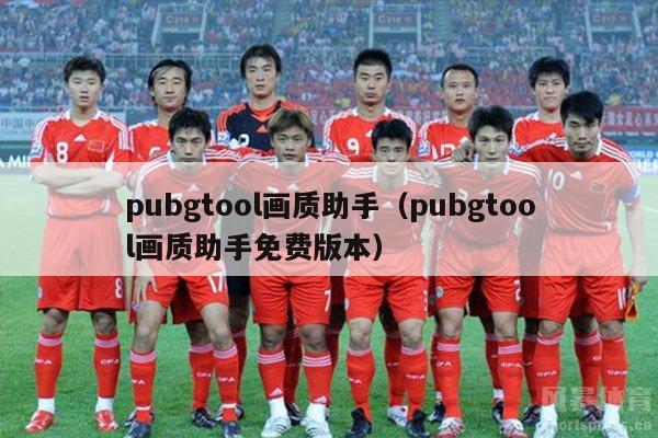 pubgtool画质助手（pubgtool画质助手免费版本）