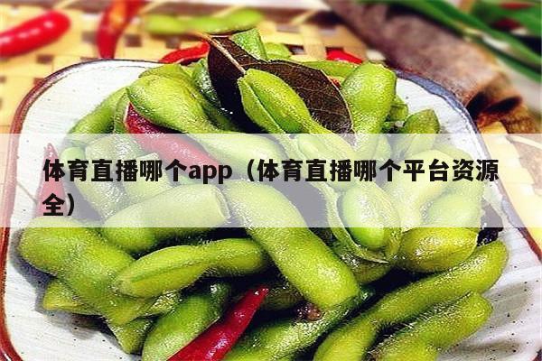 体育直播哪个app（体育直播哪个平台资源全）