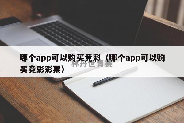 哪个app可以购买竞彩（哪个app可以购买竞彩彩票）