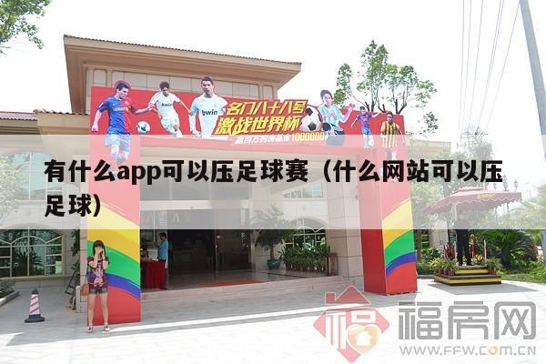 有什么app可以压足球赛（什么网站可以压足球）