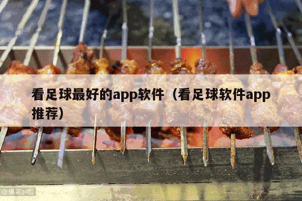 看足球最好的app软件（看足球软件app推荐）