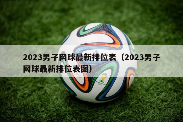 2023男子网球最新排位表（2023男子网球最新排位表图）