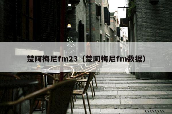 楚阿梅尼fm23（楚阿梅尼fm数据）