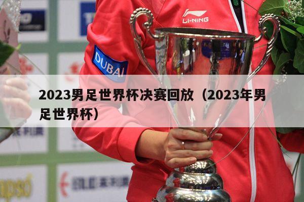 2023男足世界杯决赛回放（2023年男足世界杯）