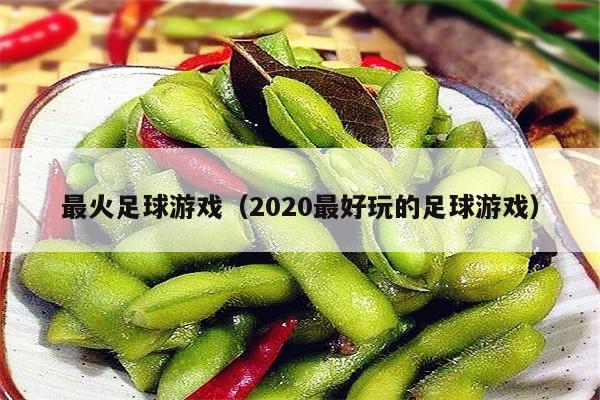 最火足球游戏（2020最好玩的足球游戏）