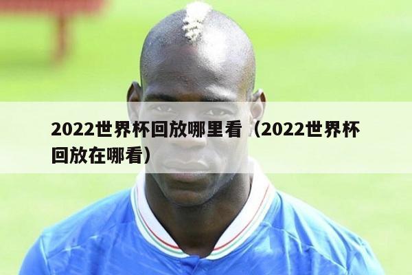 2022世界杯回放哪里看（2022世界杯回放在哪看）