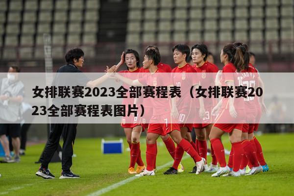 女排联赛2023全部赛程表（女排联赛2023全部赛程表图片）