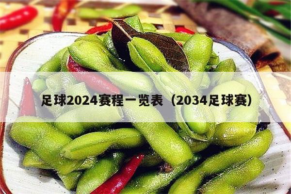 足球2024赛程一览表（2034足球赛）