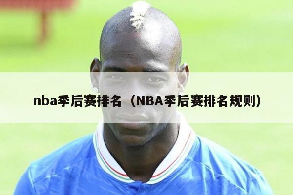 nba季后赛排名（NBA季后赛排名规则）