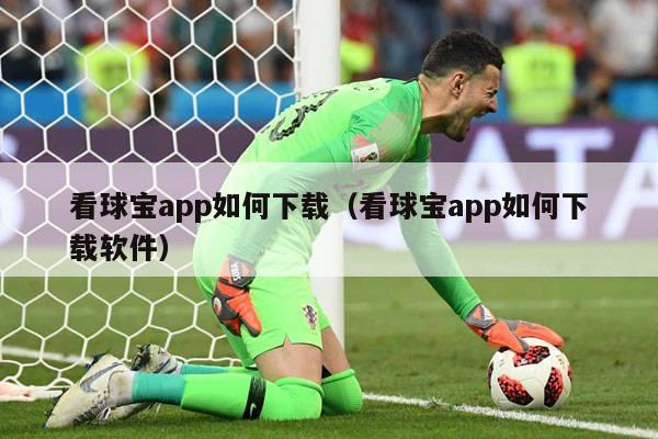 看球宝app如何下载（看球宝app如何下载软件）