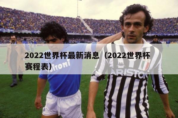 2022世界杯最新消息（2022世界杯 赛程表）