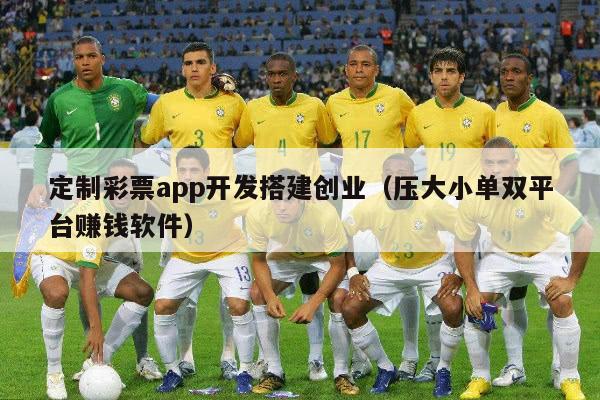 定制彩票app开发搭建创业（压大小单双平台赚钱软件）