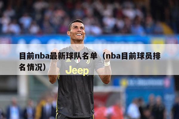 目前nba最新球队名单（nba目前球员排名情况）