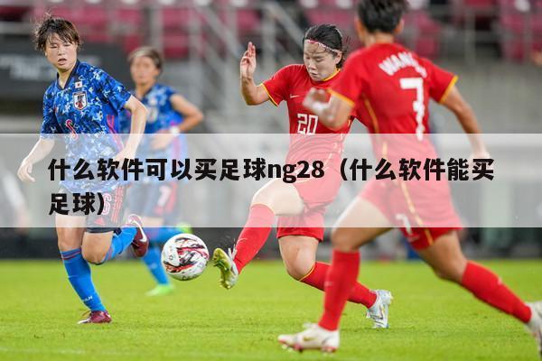 什么软件可以买足球ng28（什么软件能买足球）