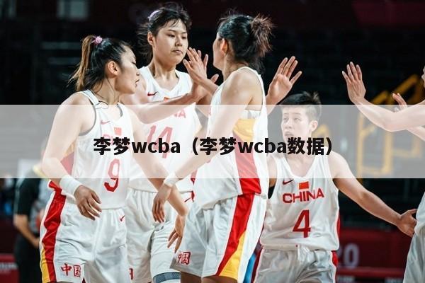 李梦wcba（李梦wcba数据）