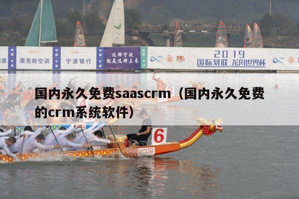 国内永久免费saascrm（国内永久免费的crm系统软件）