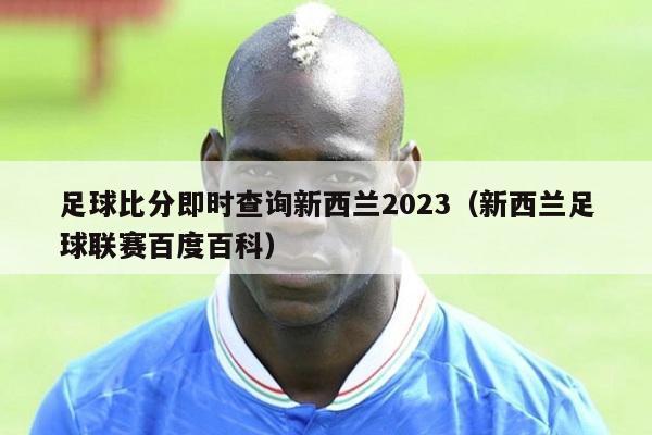 足球比分即时查询新西兰2023（新西兰足球联赛百度百科）