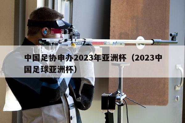 中国足协申办2023年亚洲杯（2023中国足球亚洲杯）